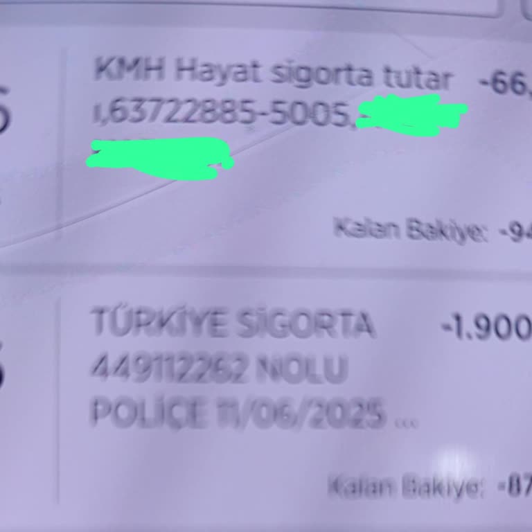 Bilgim Dışında Hayat Sigortası Ücreti Ve İzinsiz Para Çekimi