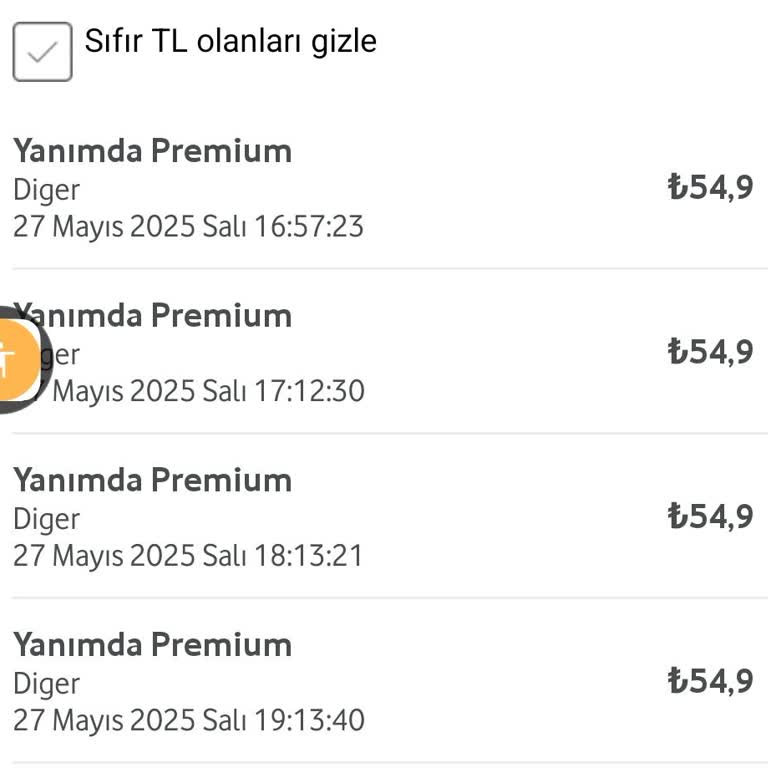Fazla Kesilen Vodafone Premium Ücretleri İade Edilmiyor!