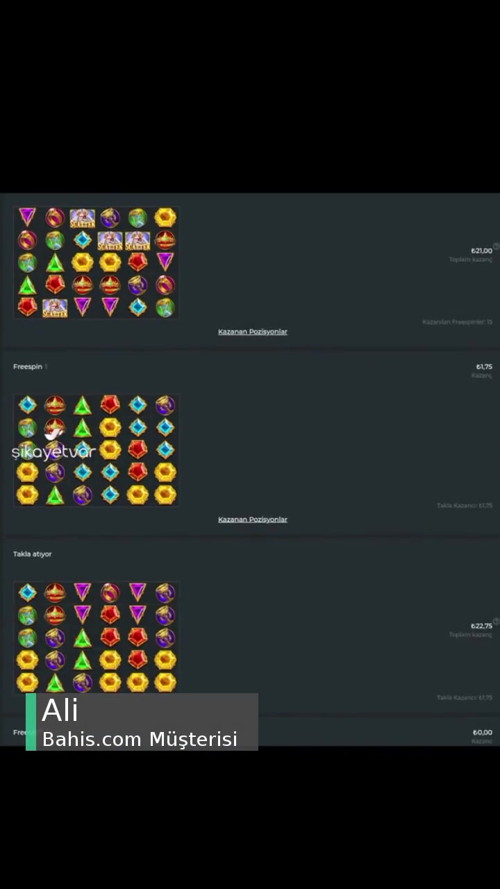 Bahis.com Oyunlarda Çok Müdahale Var! videonun kapak resmi