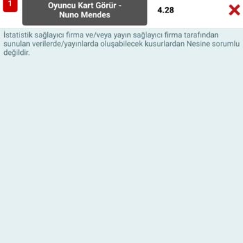 Bahis Kuponunda Uzatmaların Dahil Edilmemesi Nedeniyle Mağduriyet