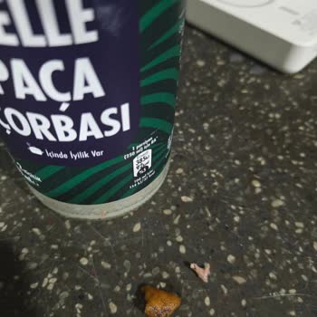 Knorr Kelle Paça Çorbasında Tanımlanamayan Yabancı Maddeyle Karşılaştım