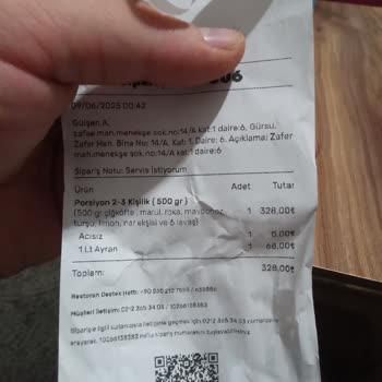 Trendyol Yemek Ayran Siparişimde Ambalaj Fiyatı İle Ödenen Tutar Arasındaki Büyük Fark