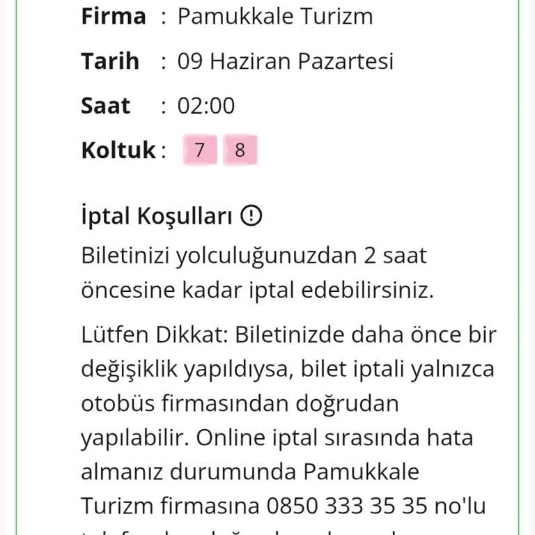 Pamukkale Turizm Otobüsünün 48 Dakika Gecikmesi Mağduriyet Yarattı