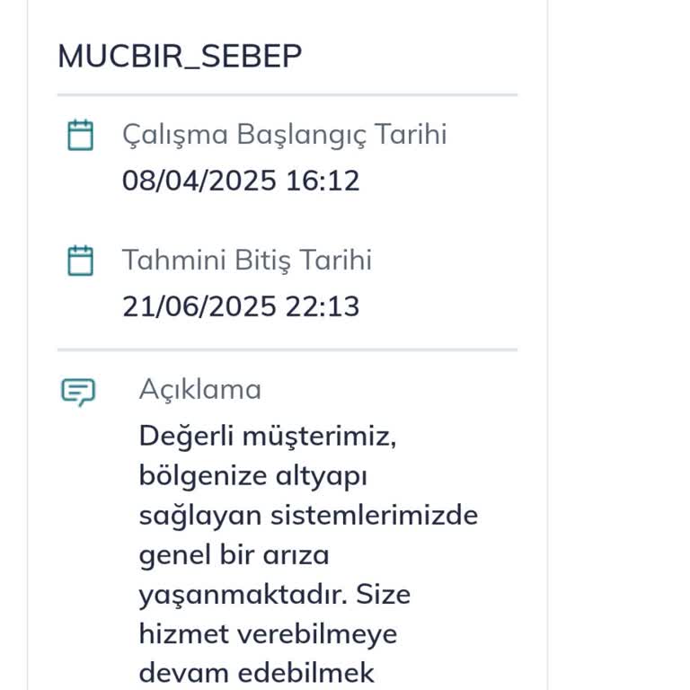 Afet Bahanesiyle 2 Aydır İnternet Arızam Çözülmüyor Kayıt Bırakamıyorum