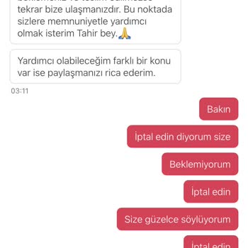Yemeksepeti'nde Sipariş İptali Ve Müşteri Hizmetleri Sorunu