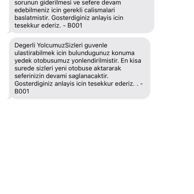 Otobüsümüz Gelmedi Bilgi Alamıyoruz Mağduruz