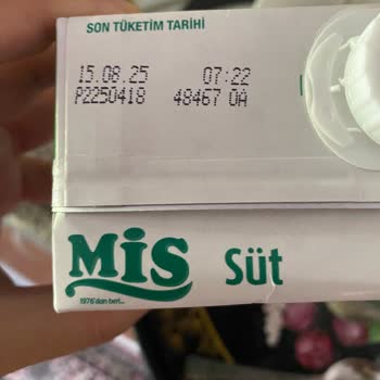 Tarihi Geçmemiş Süt Bozuk Çıktı, Güvenim Sarsıldı