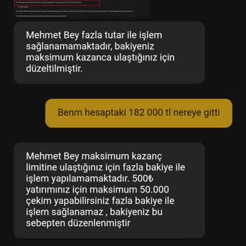 Kazandığım Parayı Ödemediler