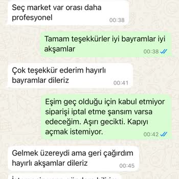 Yanlış Market Seçimi Ve Geciken Teslimat Nedeniyle Para İadesi Sorunu Yaşadım