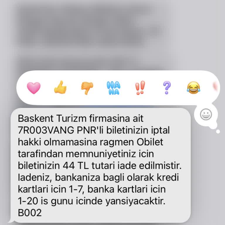 Bilet İptali Ve Gecikmeli Seferde Mağduriyet