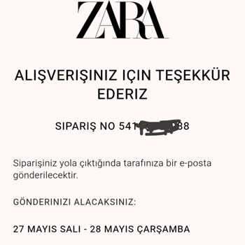 Zara Sipariş Teslimatı Gecikti, Müşteri Hizmetlerine Ulaşılamıyor