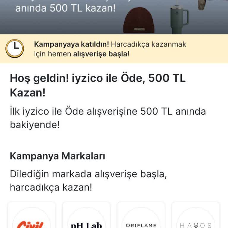 İyzico Kampanya Bakiyesi Hesabıma Yatırılmadı Nedenini Açıklamıyorlar
