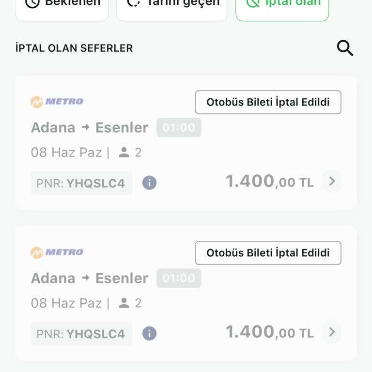 En Uygun'dan Alınan Biletin İadesi Yapılmadı