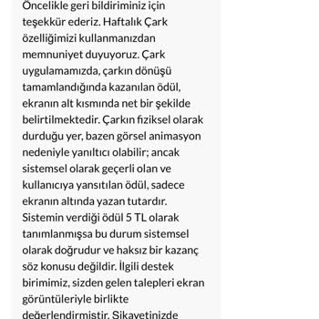 Çarkta Kazandığım BTC Yerine ETH Yüklendi, Destek Yanıltıcı Davrandı