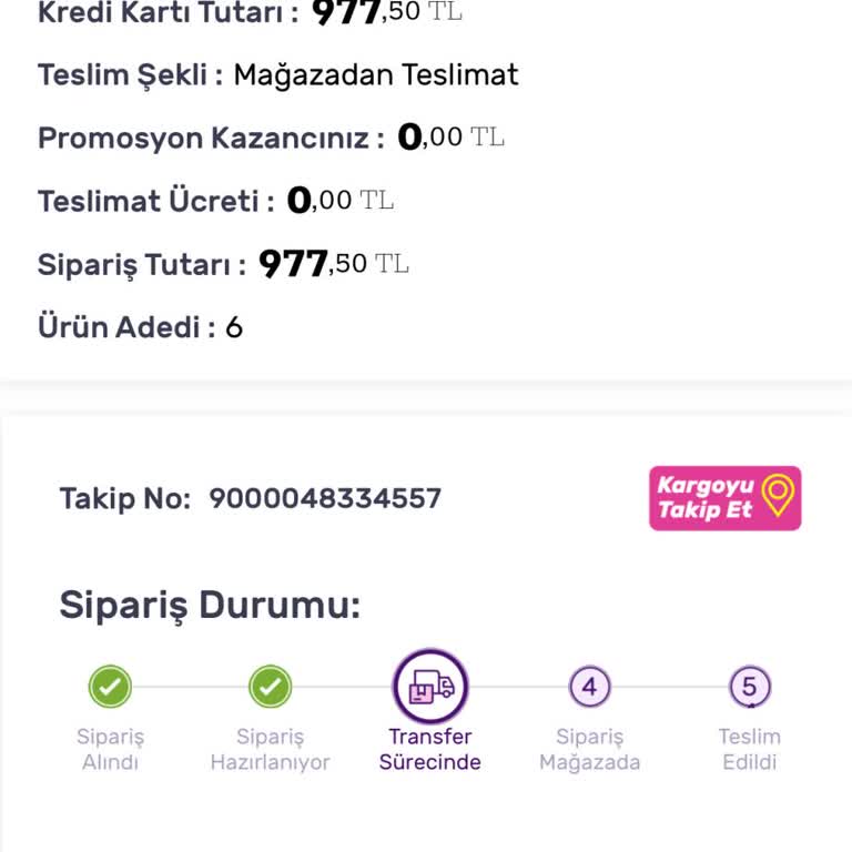 Siparişimin 10 Gündür Mağazaya Ulaşmaması Ve Teslimat Gecikmesi