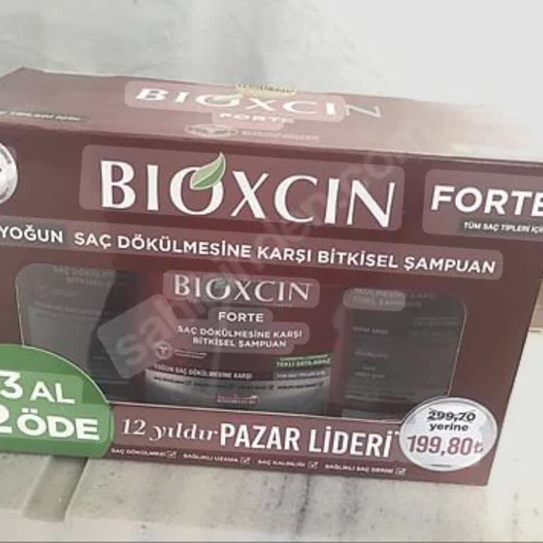 Bioxcin Forte Şampuan Son Alımda Saç Dökülmesine Neden Oldu