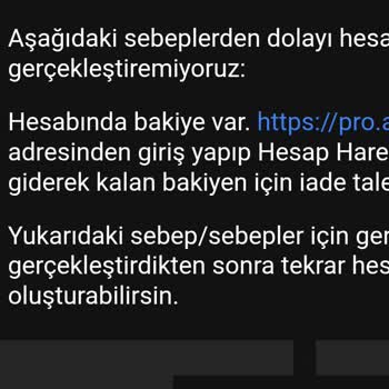 İade Talebi Ve Destek Yetersizliği Nedeniyle Mağduriyet
