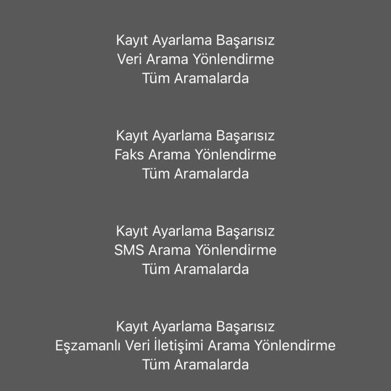 Vodafone'a Geçişte Kim Bu Servisi Ve Arama Yönlendirme Sorunu