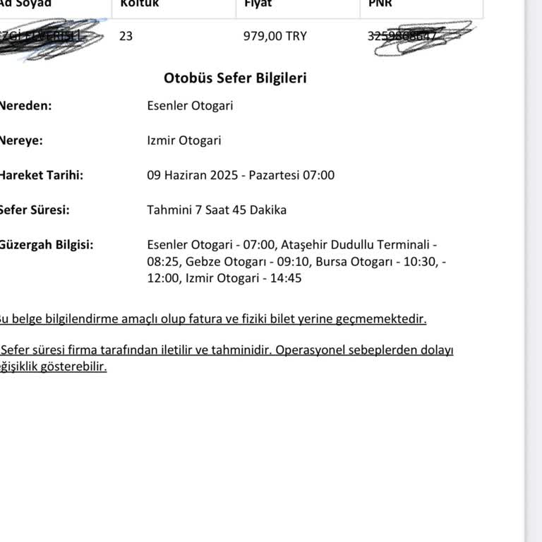 Otobüs Yolculuğunda Sürekli Gecikmeler Ve İletişim Sorunları