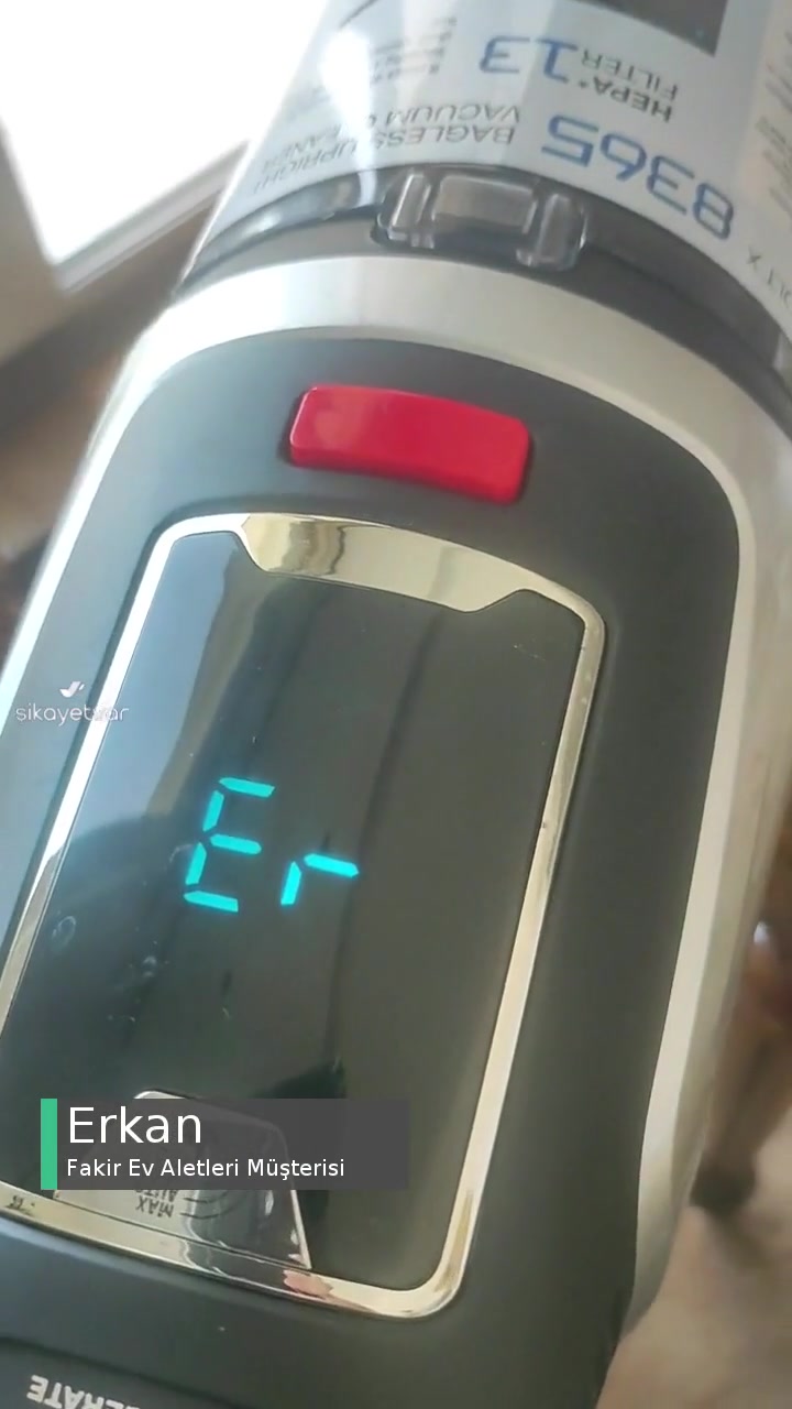 Fakir Bolt X 8365 Dikey Süpürge Filtre Hatası Veriyor! videonun kapak resmi