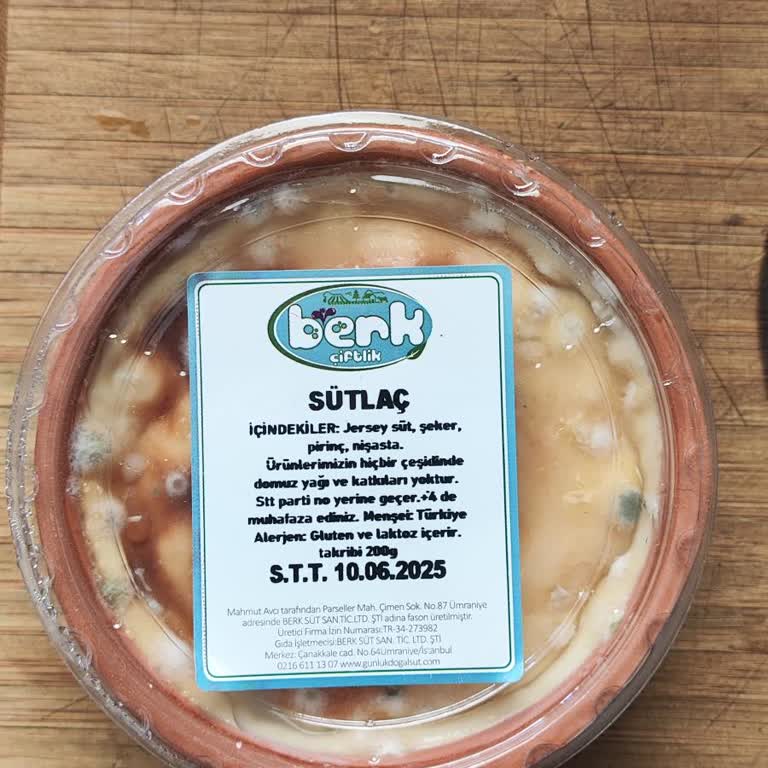 Bayramda Aldığım Sütlaç Küflü Çıktı Son Kullanma Tarihiyle Oynanmış Olabilir