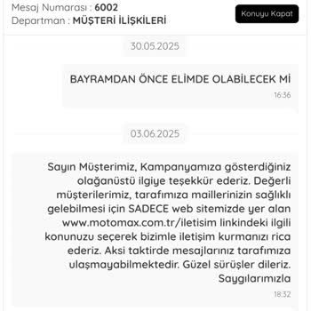 Stokta Olan Ürün Siparişim Açıklama Yapılmadan İptal Edildi, Mağdur Edildim