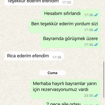 Rezervasyon İptalinde Para İadesi Sorunu Ve Olumsuz İletişim Deneyimi