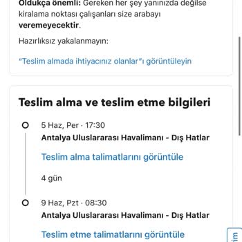 Sunexpress Üzerinden Kiraladığım Aracın Teslim Edilmemesi Ve Ücret İadesi Sorunu