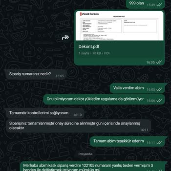 Sipariş Sonrası İletişim Ve Erişim Sorunu