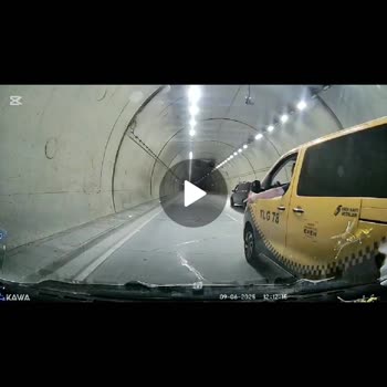 Trafik Kurallarına Uymayan Şoför Ailemi Tehlikeye Attı