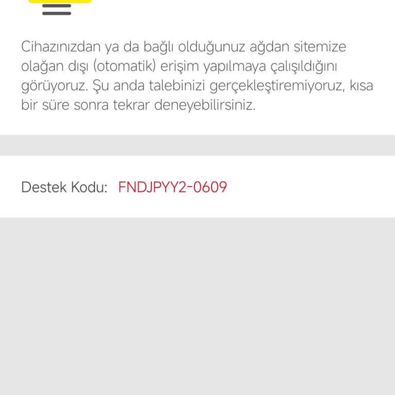 İki Gündür Devam Eden Erişim Sorunu Mağduriyeti