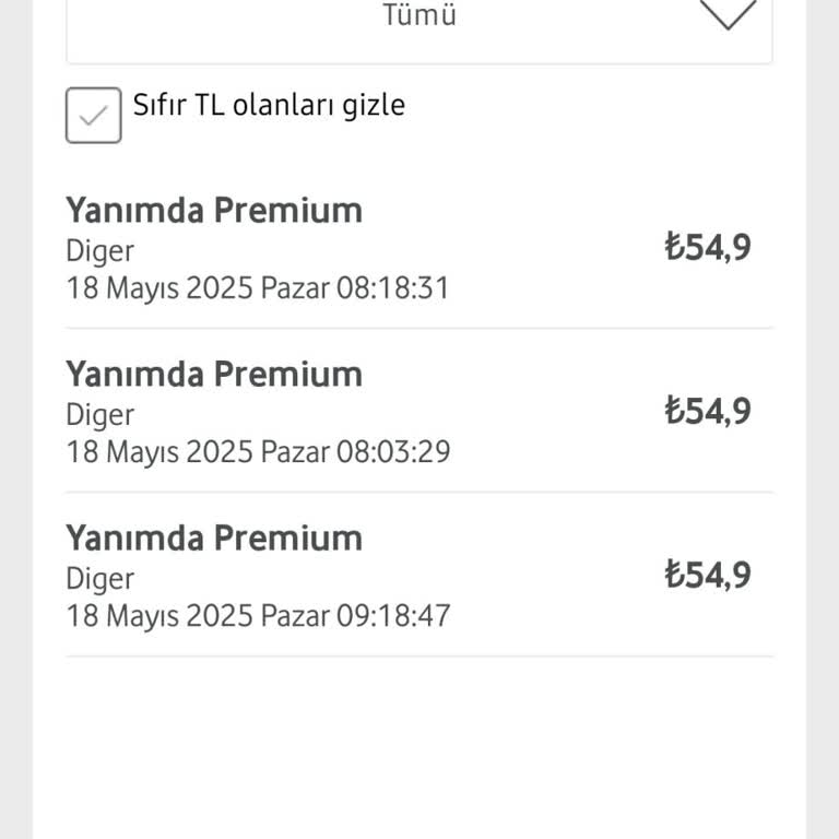 Vodafone Premium Üyelik Ücretinin Fazla Yansıtılması Ve Müşteri Hizmetleri Sorunu