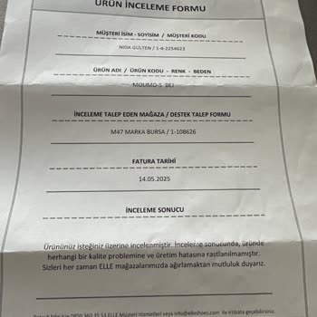 Aldığım Çanta Kısa Sürede Deforme Oldu, Mağazadan Çözüm Alamadım