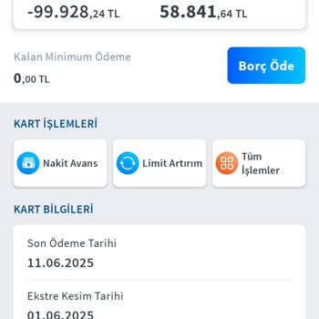 Kredi Kartı Borcum Azalmıyor, Banka Paramı Yutuyor