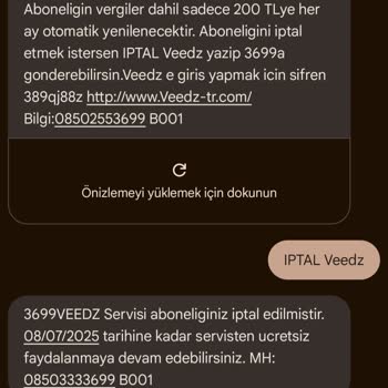 İzinsiz Başlatılan Veedz Üyeliği Ve Haksız Ücret Kesintisi
