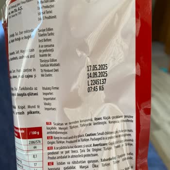 Ambalajdaki Görsel Yanıltıcı, Fıstık Beklentimi Karşılamadı