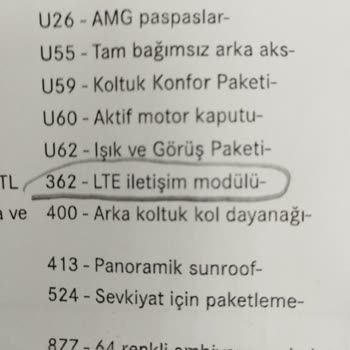 2023 Model Mercedes Araçta Eksik Fonksiyonlar Ve Uygulama Sorunları