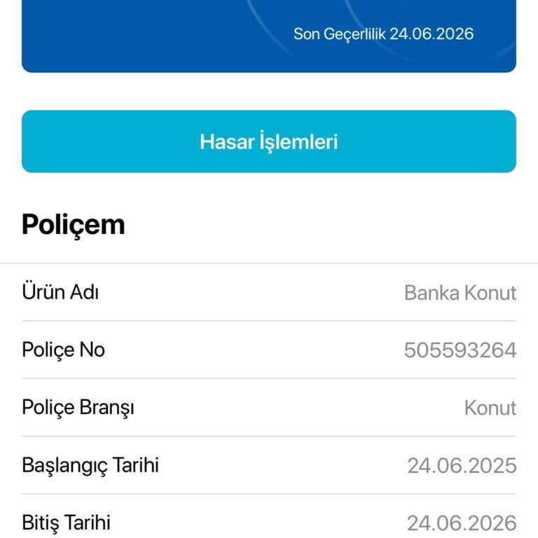 Onayım Olmadan Başlatılan Konut Sigortasının İptalini İstiyorum