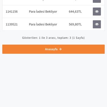 Siparişim Ulaşmadı, Ücret İadesi Ve Bilgilendirme Yapılmıyor