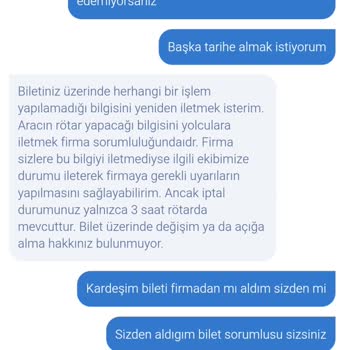Otobüs Seferi Gecikmesi Ve Yetersiz Müşteri Desteği
