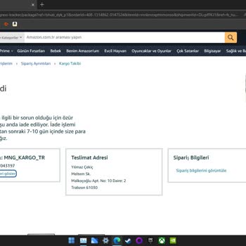 Alpin SSD Siparişimde Teslimat Ve Para İadesi Sorunu