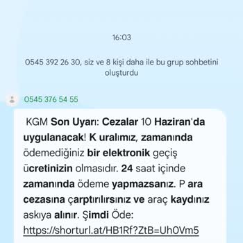Sahte Borç Ve Ceza Mesajlarıyla Mağdur Edildim