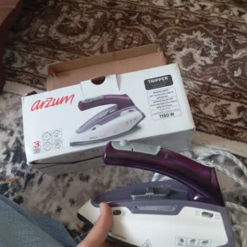 Arzum Seyahat Ütüsü Sürekli Su Akıtıyor, Kullanamıyorum