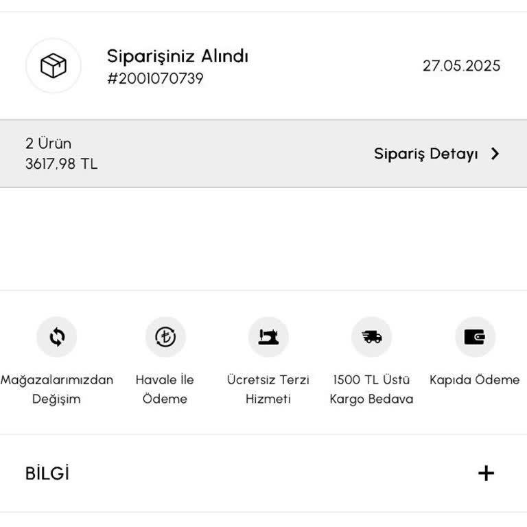 Altınyıldız'dan Aldığım Pantolon Bir Türlü Gönderilmiyor