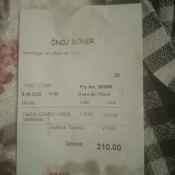 Ozensiz Hazırlanan Döner Ve Bozuk Ürünler Çocuklarımı Mağdur Etti