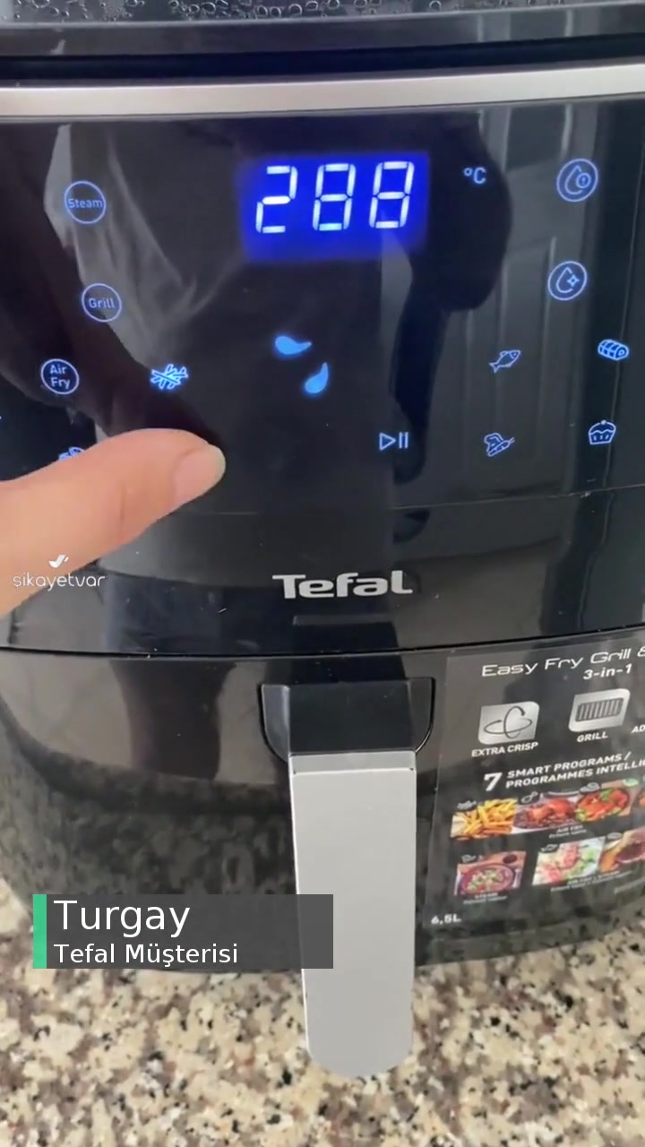 Tefal Airfryer Dokunmatik Ekran Arızası videonun kapak resmi