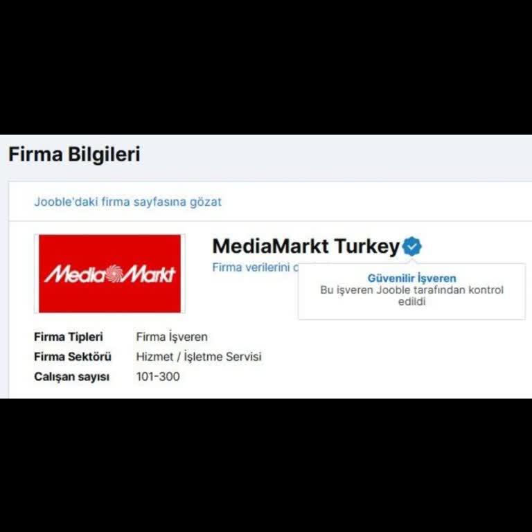 Jooble Üzerinden Media Markt Home Office İş Başvurusunda Güven Sorunu