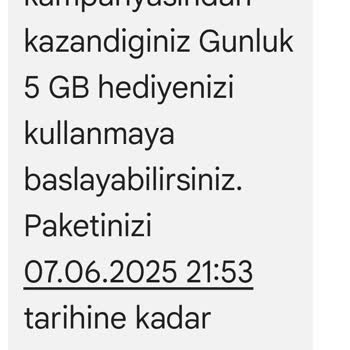 Turkcell 10 GB Hakkım Verilmedi Mağduriyetim Giderilmiyor