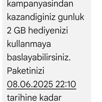 Turkcell 10 GB Hakkım Verilmedi Mağduriyetim Giderilmiyor