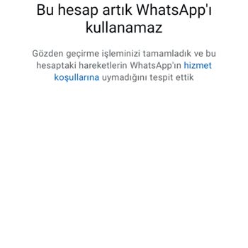 WhatsApp Hesabım Kapandı, Destek Alamıyorum!